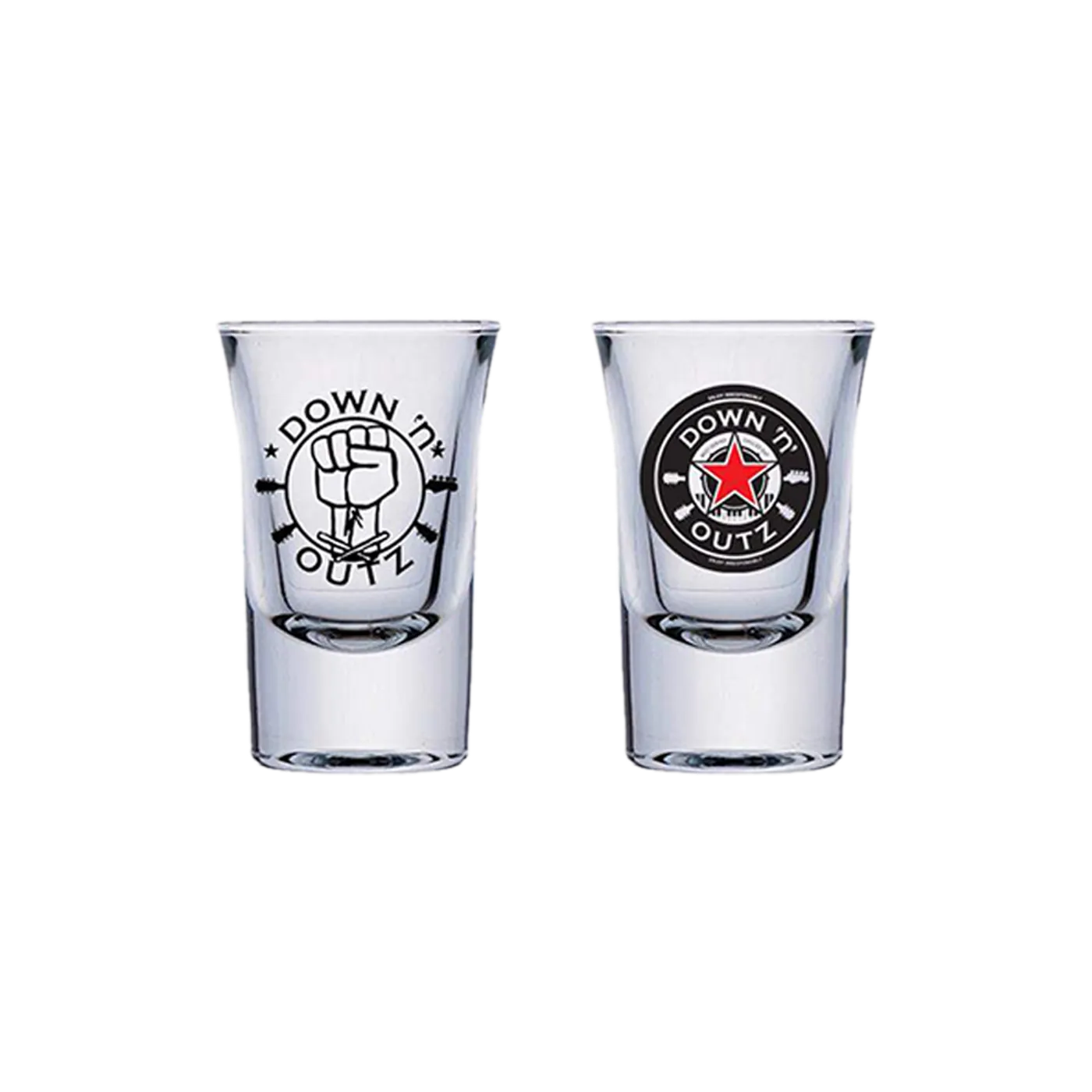 Down 'n' Outz Enjoy Responsibly Shot Glass Set