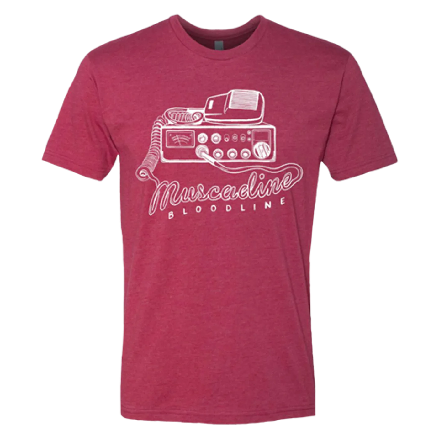 Muscadine Bloodline CB Radio Tee - Red
