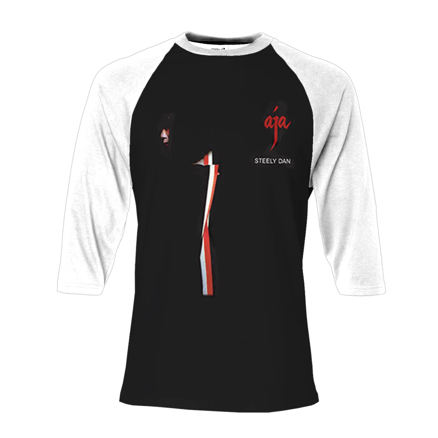 Steely Dan Aja Album Cover Raglan Shirt