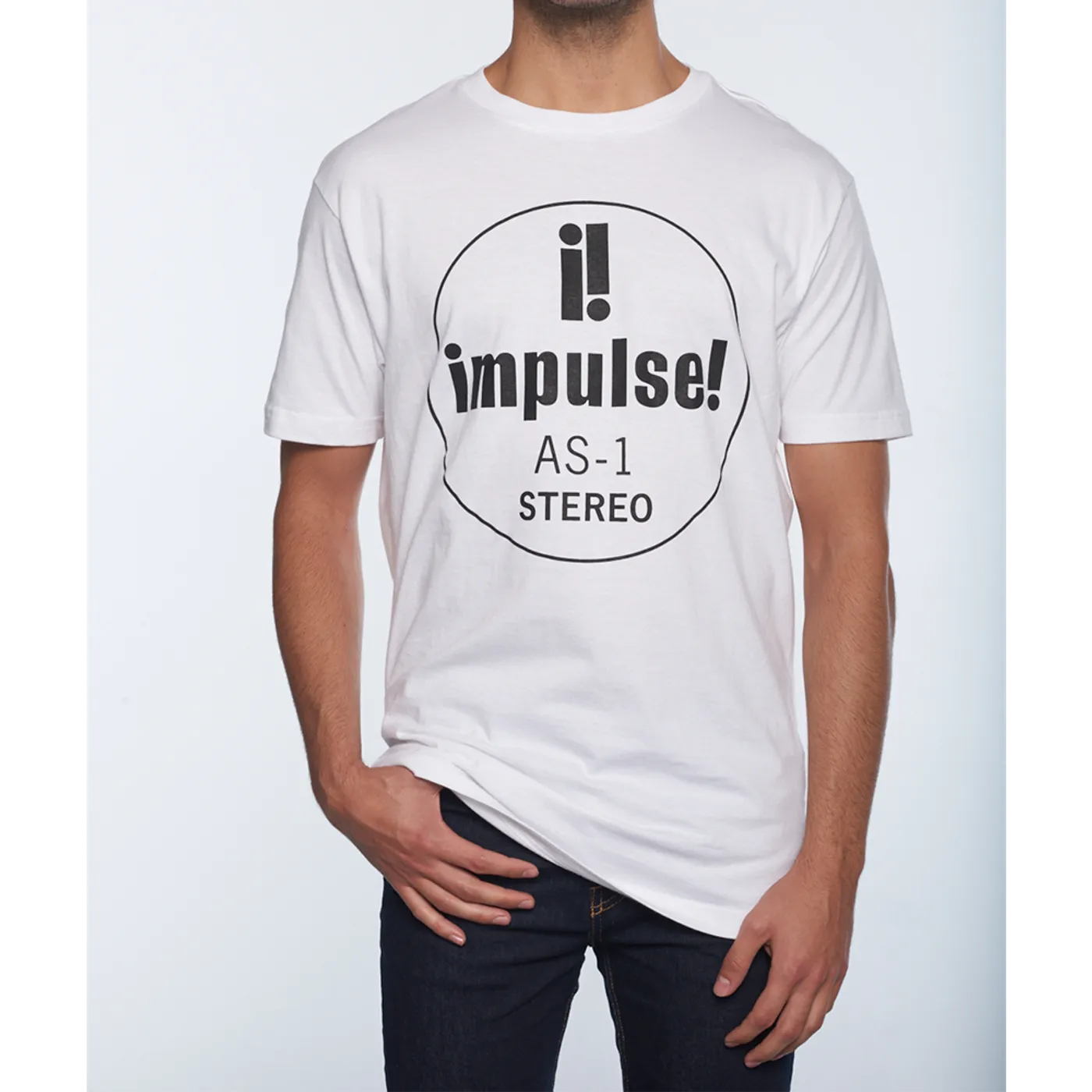 Impulse! Records Front Logo T-Shirt - White