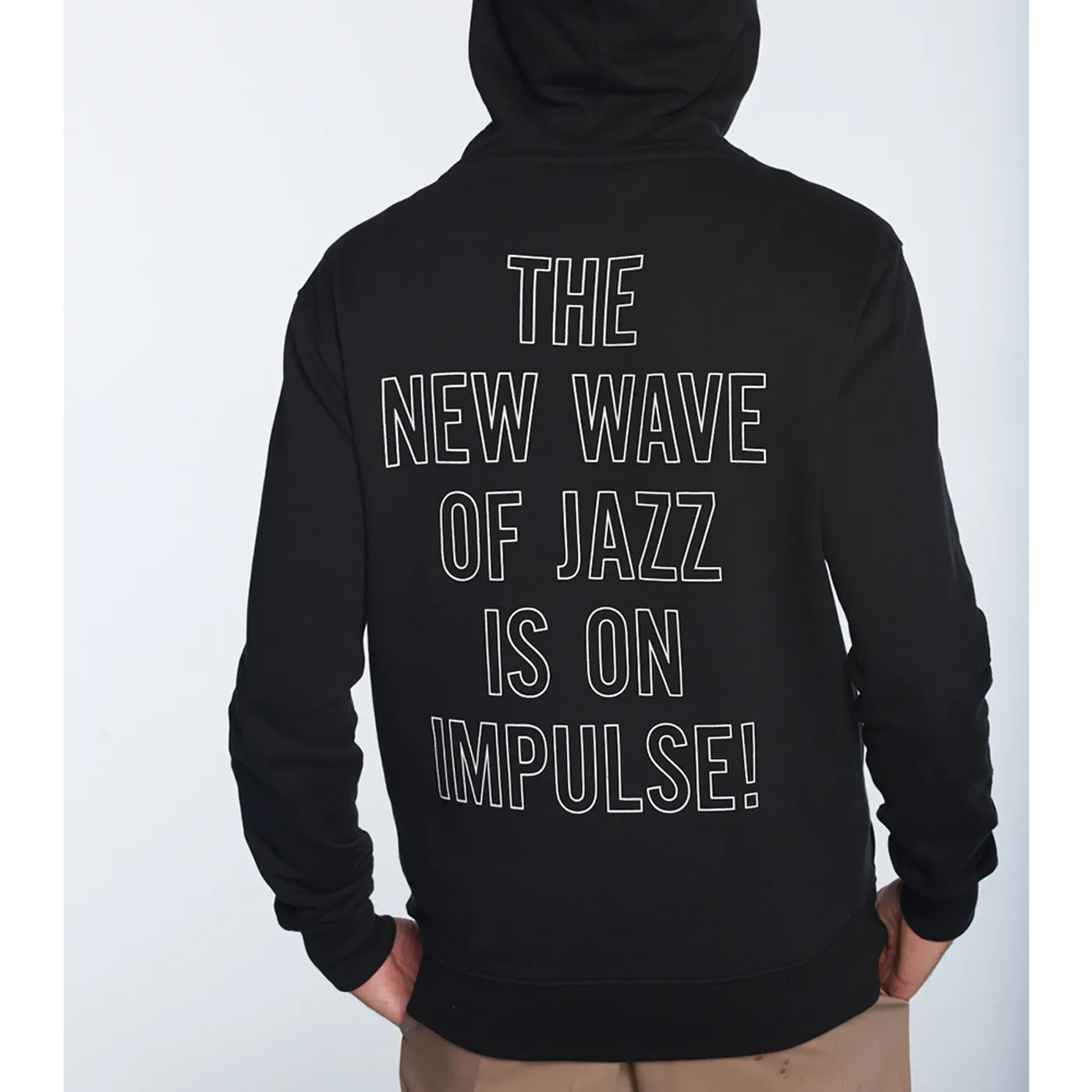 Impulse! Records New Wave Black Hoodie