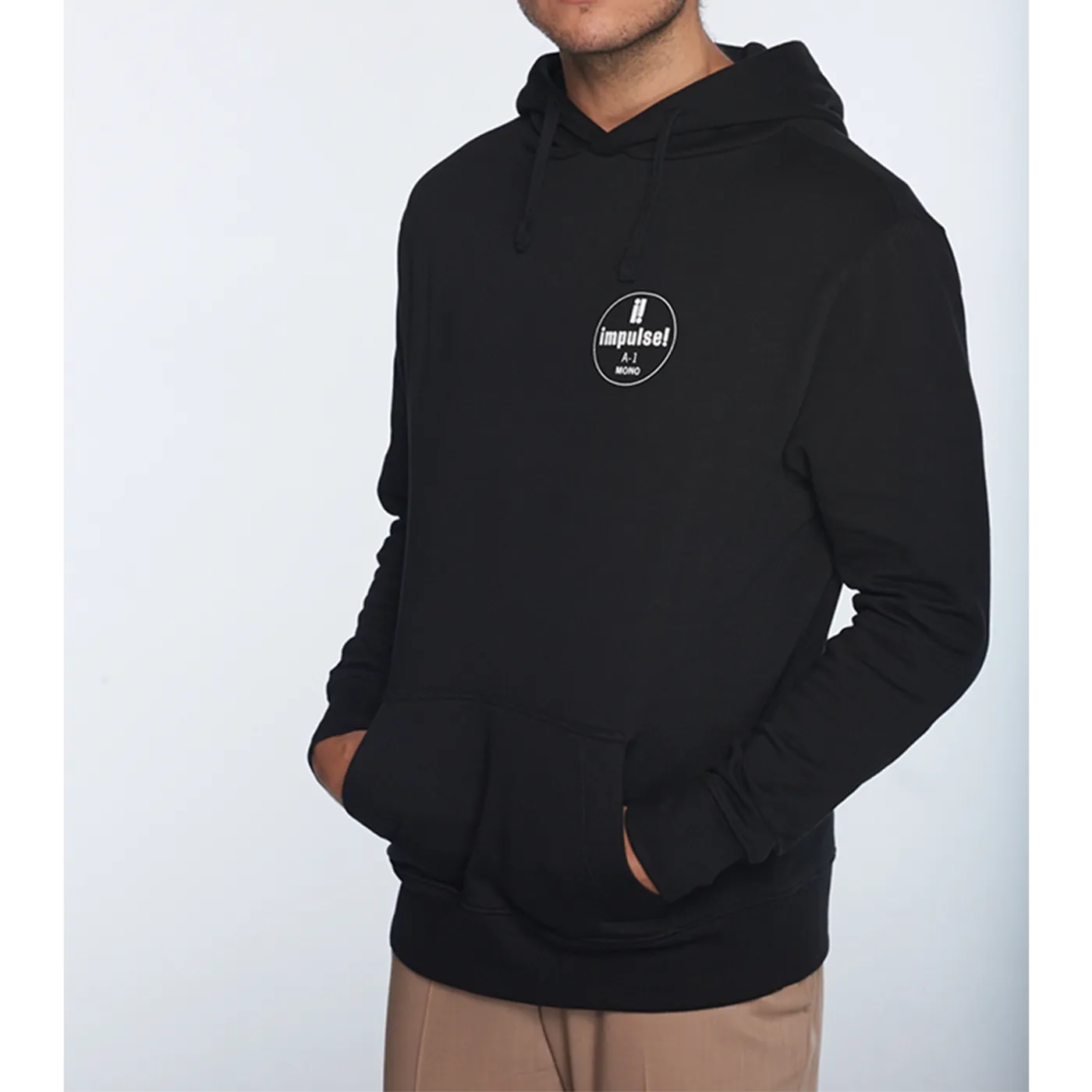 Impulse! Records New Wave Black Hoodie