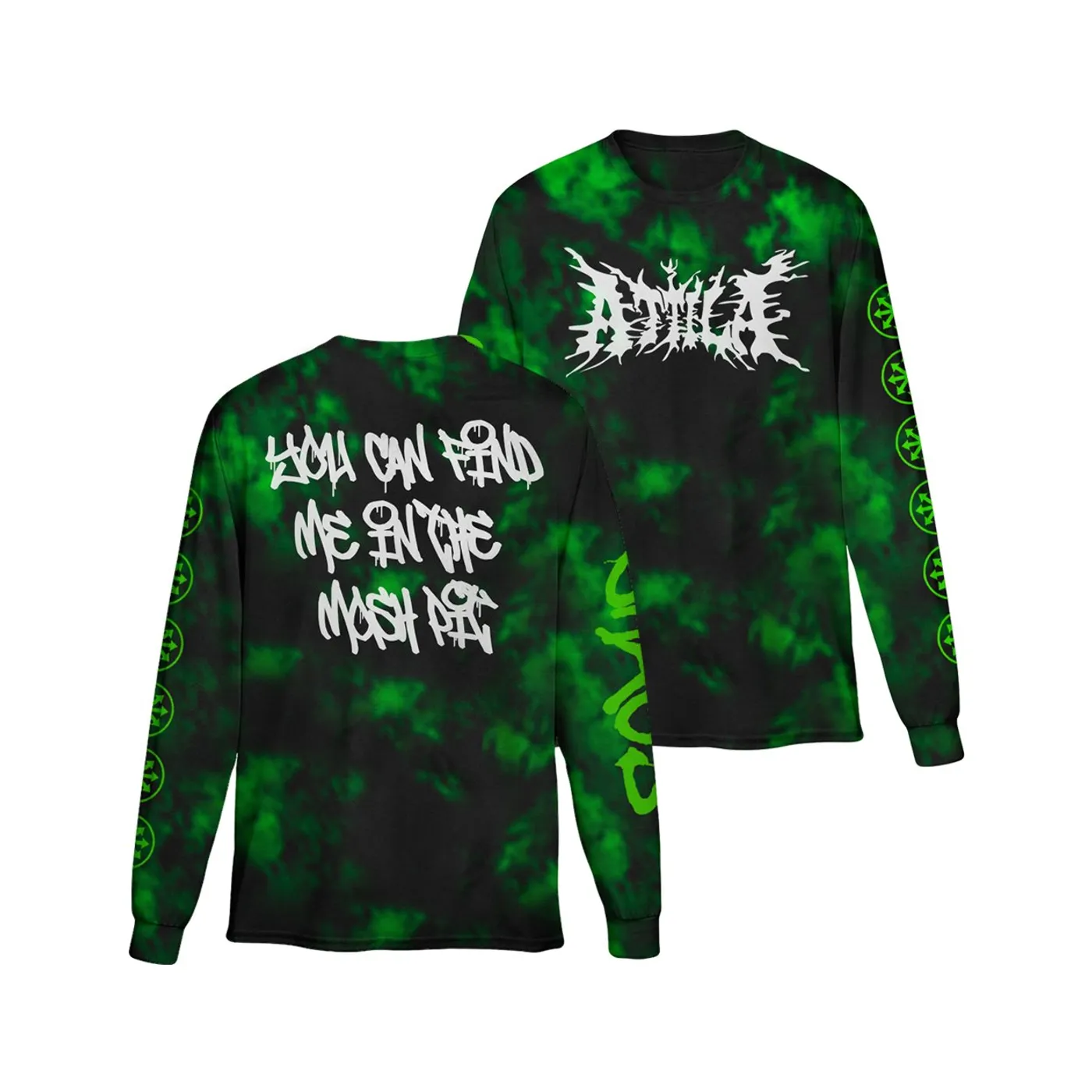 Attila - Chaos Custom Dye Longsleeve