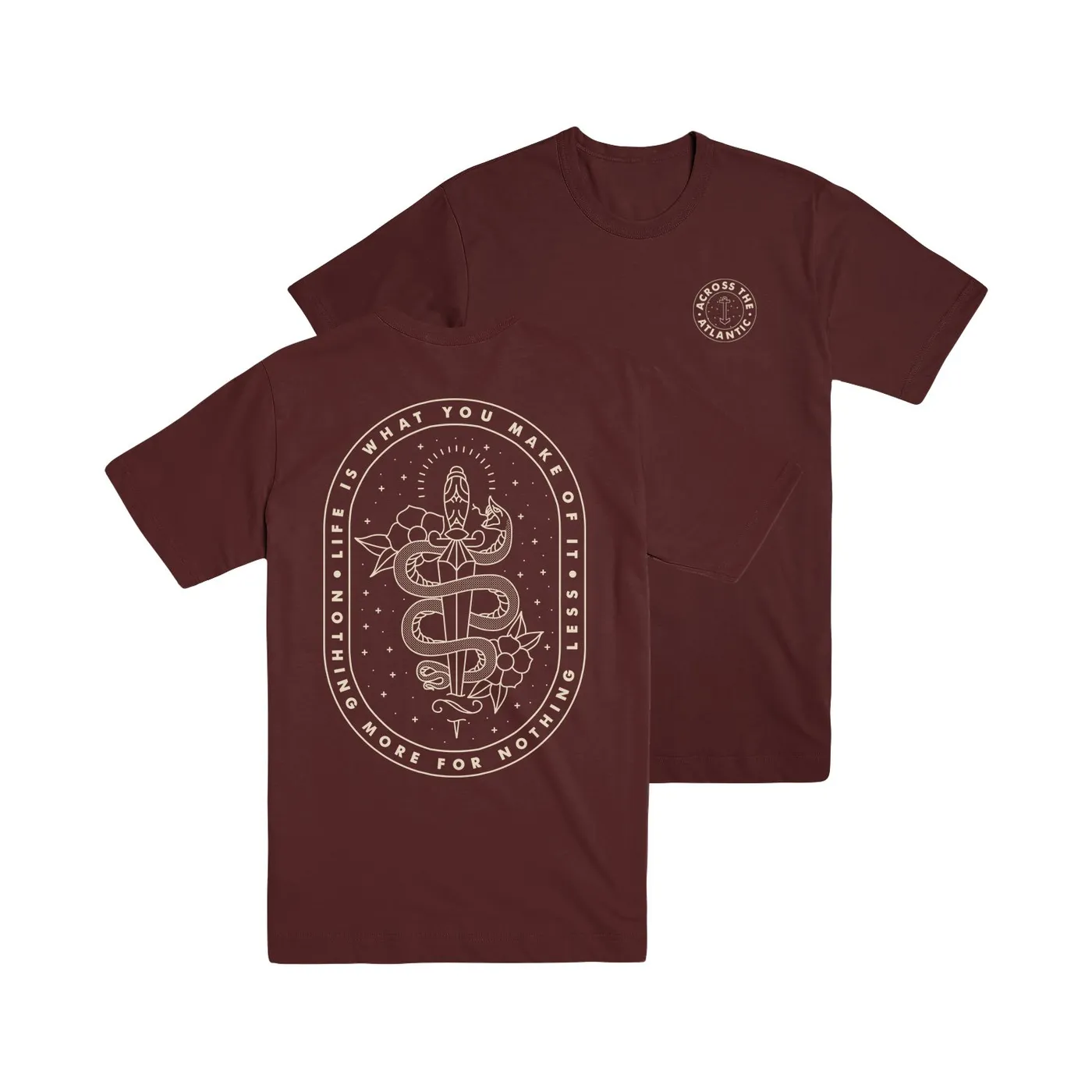 Across The Atlantic - Nothing More Pocket Tee