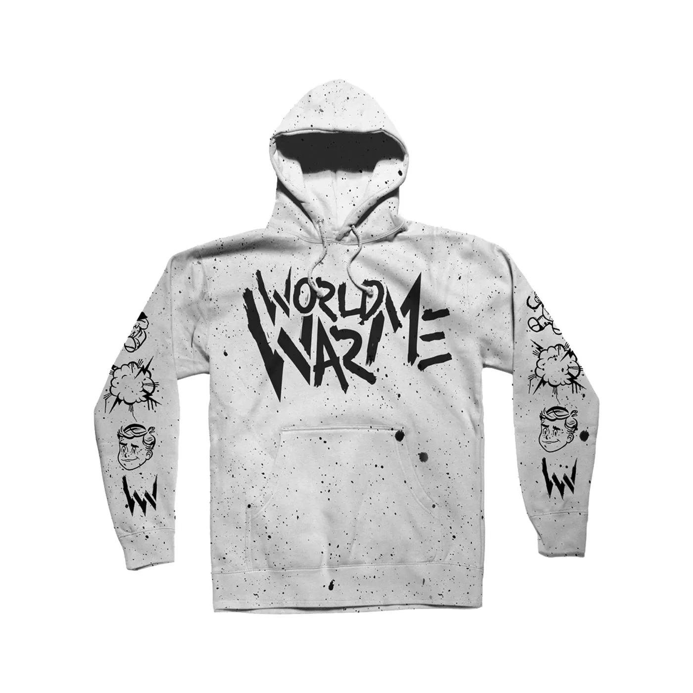 World War Me - Icon Splatter Dye Hoodie