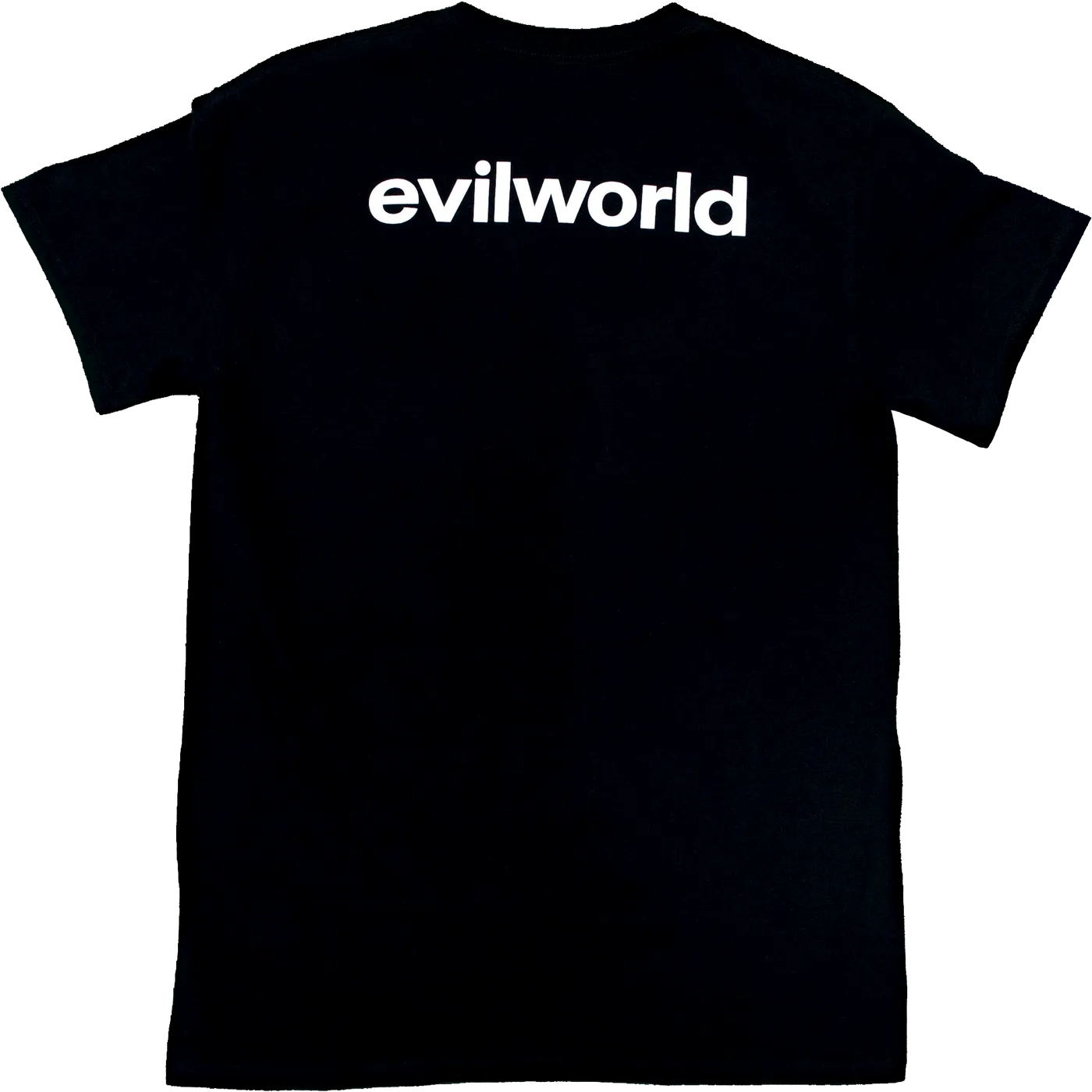 Brodinski Black Evil World Back Text Tee