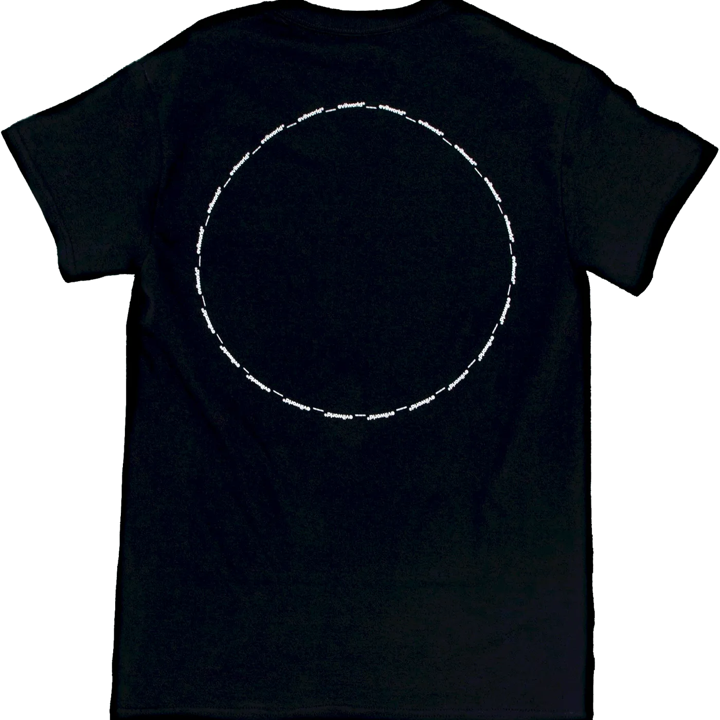 Brodinski Black Evil World Logo Tee