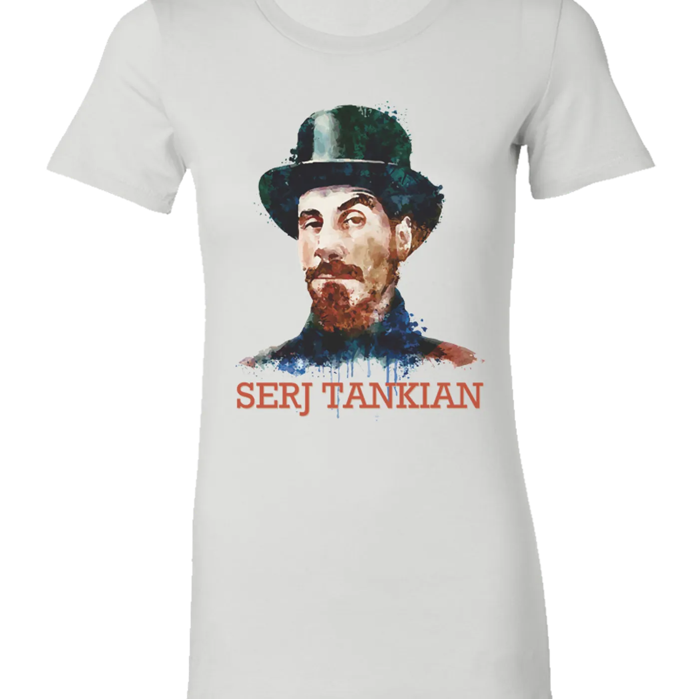 Serj Tankian Women's | Watercolor Portrait | Crew