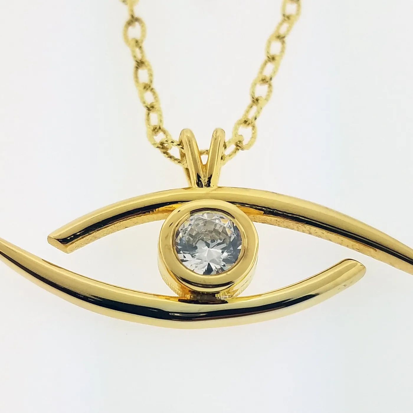 Serj Tankian "All Seeing Eye" - Pure Silver Pendant Dipped In 18K Yellow Gold - (Elect The Dead Inspired) w/Autographed Jewelry Box