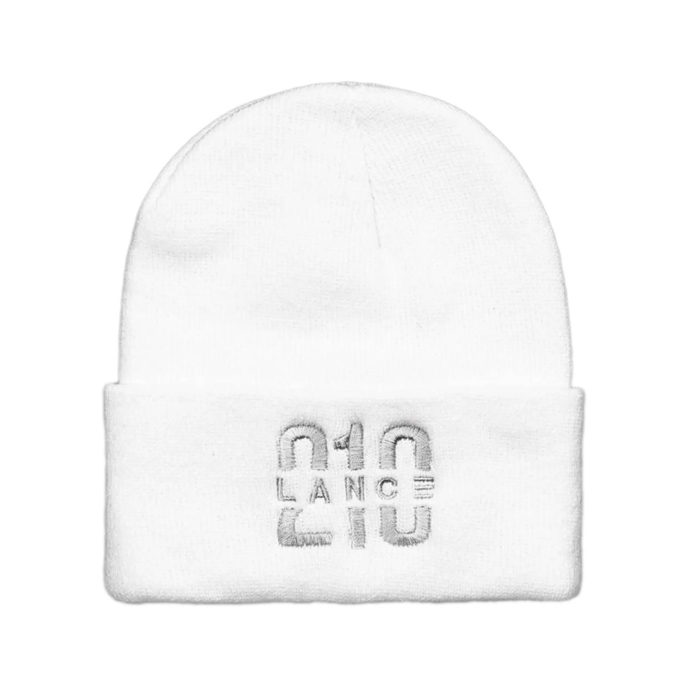 Lance Stewart 210 Beanie (White/Silver)
