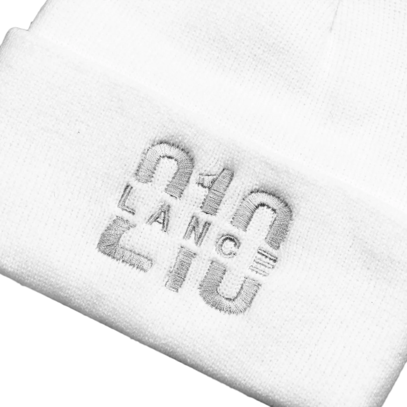 Lance Stewart 210 Beanie (White/Silver)