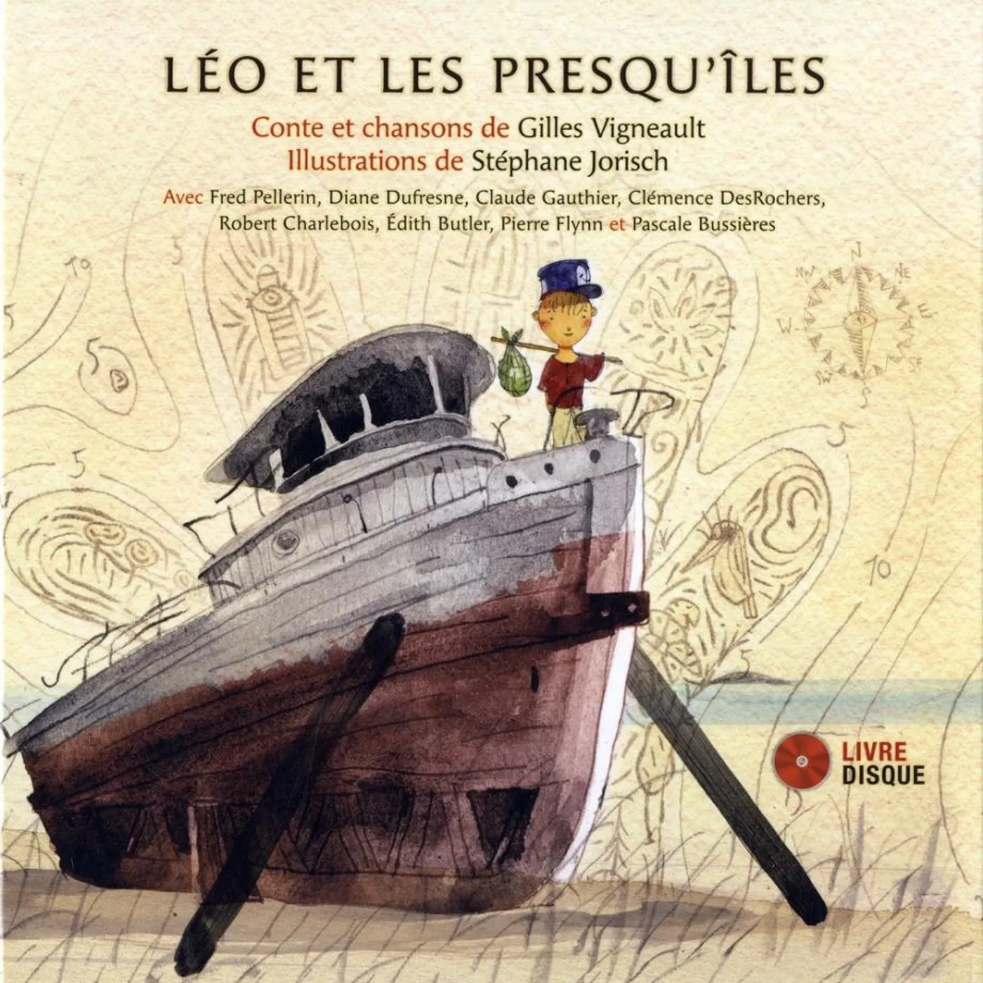 Léo et les presqu'îles - Livre-CD