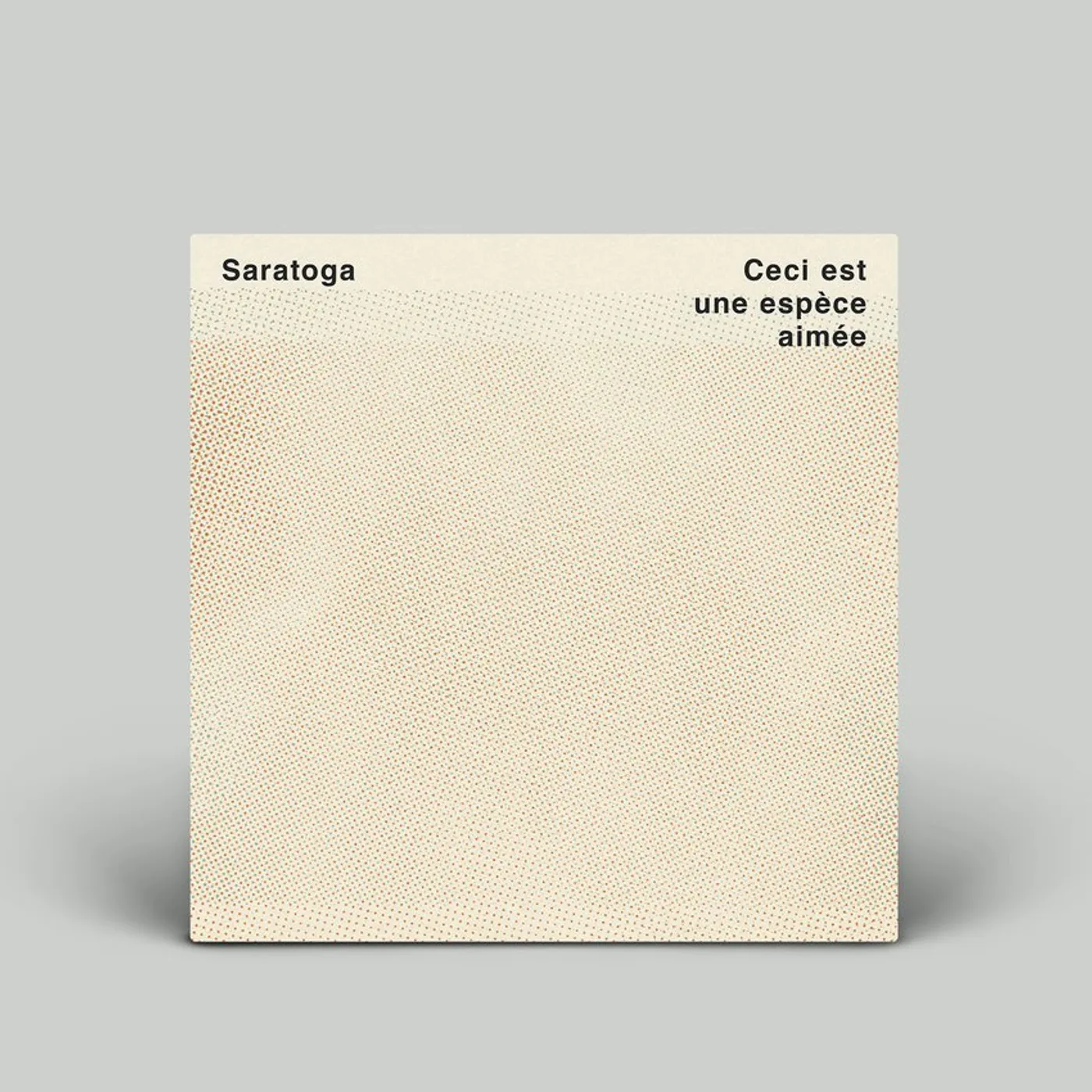 Saratoga / Ceci est une espèce aimée - LP Vinyle + Livre