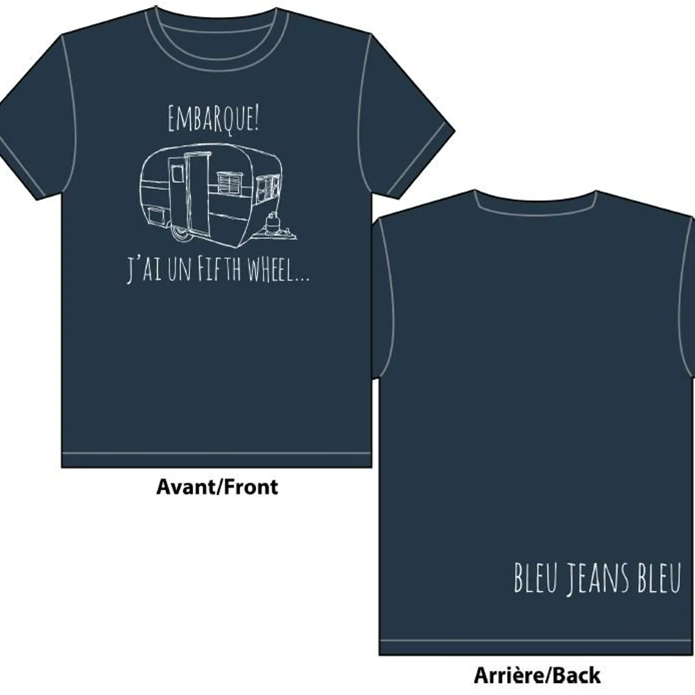 Bleu Jeans Bleu / Embarque! - Bleu Marin