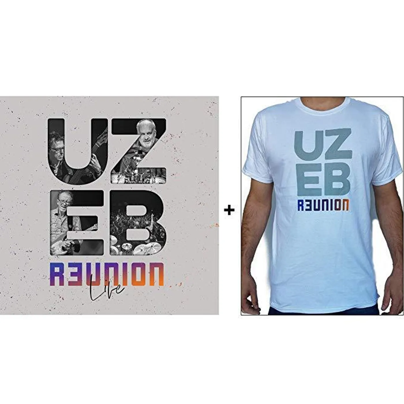 UZEB - R3UNION Live (Bundle Vinyl + T-Shirt)