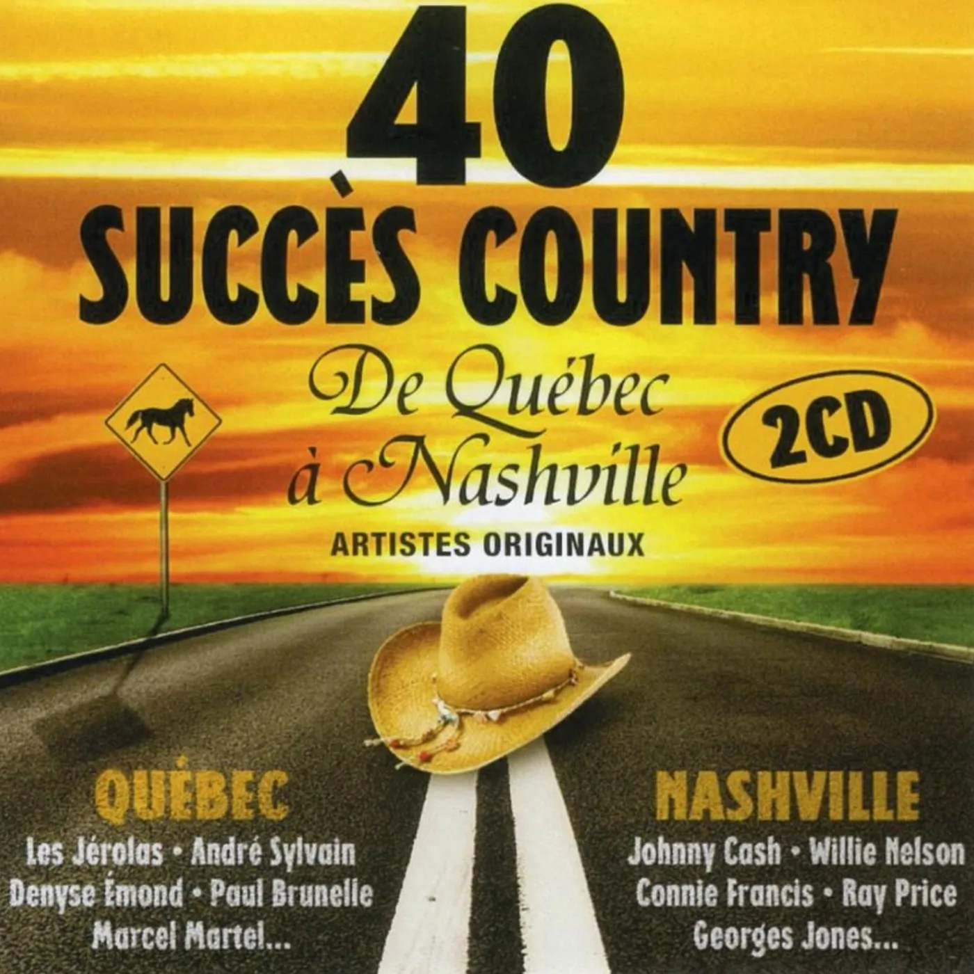 Various Artists  Artistes Varies / 40 Succes Country - CD