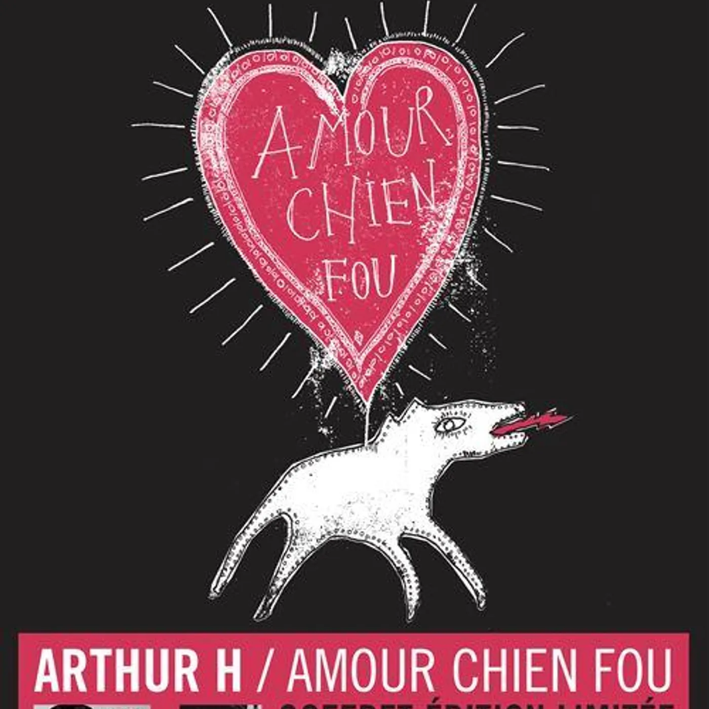 Arthur H / Amour chien fou (Coffret édition limitée) - 3CD + Livre