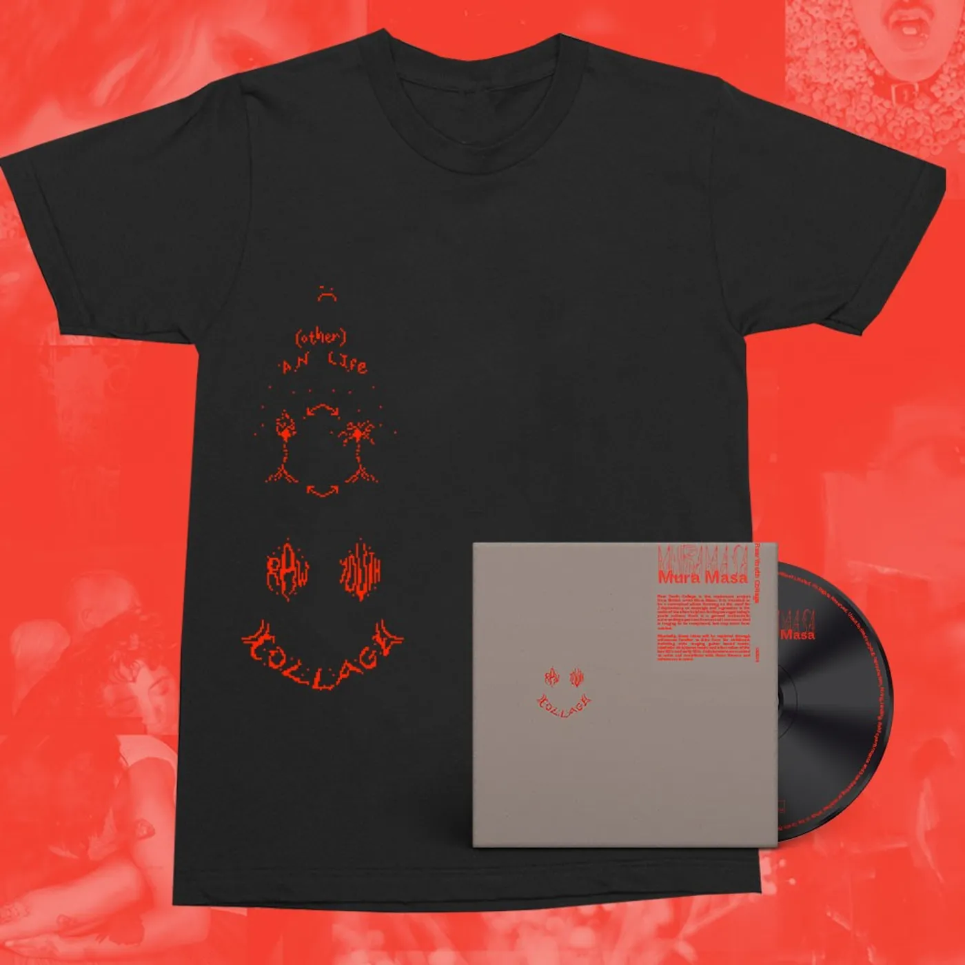 Mura Masa Black Tee + CD