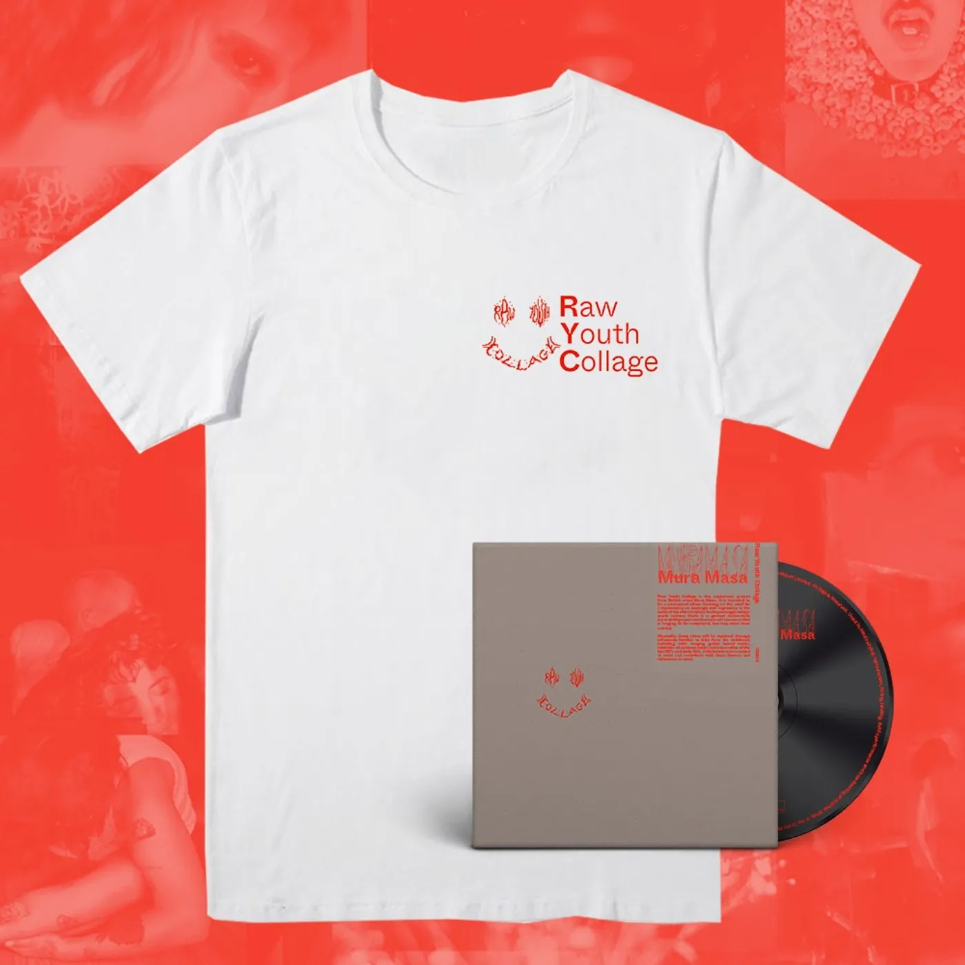 Mura Masa White Tee + CD
