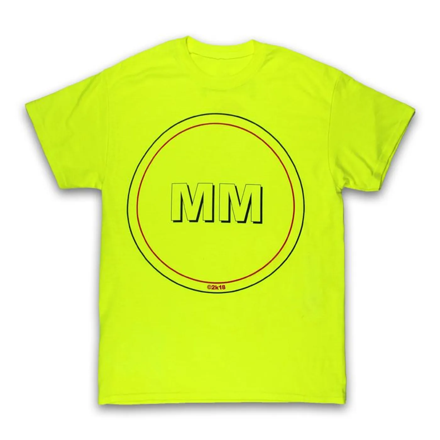 Mura Masa YELLOW CIRCLE MM T-SHIRT