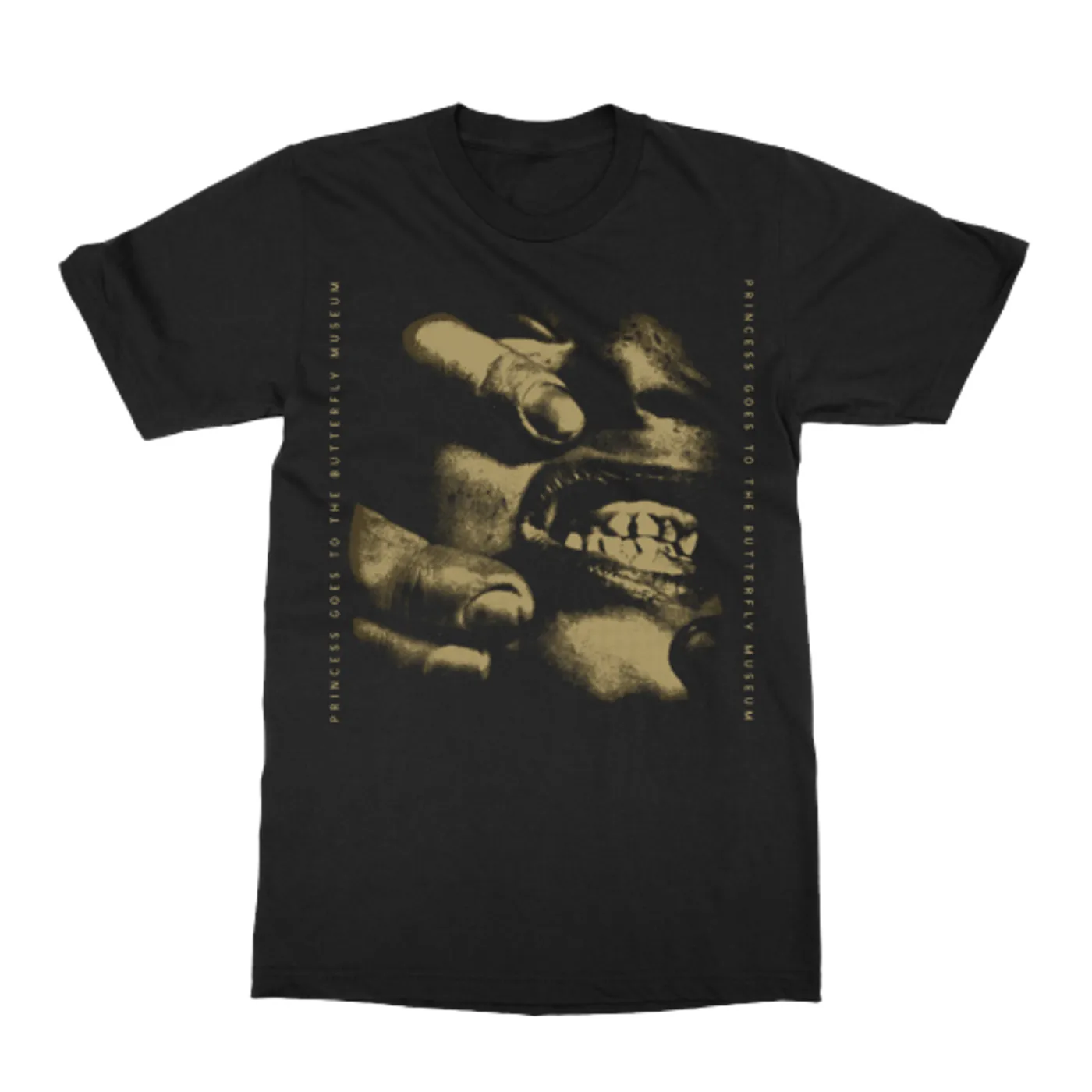 Princess Goes To The Butterfly Museum  | Hand/Mouth T-Shirt