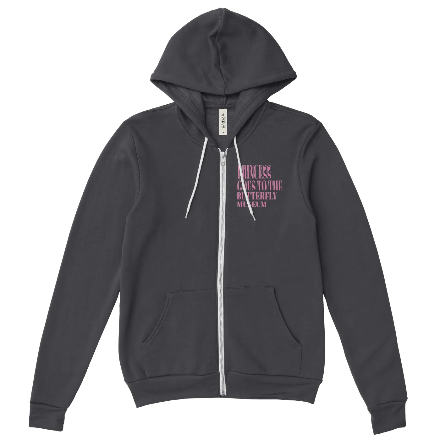 Princess Goes To The Butterfly Museum | Faces Hoodie