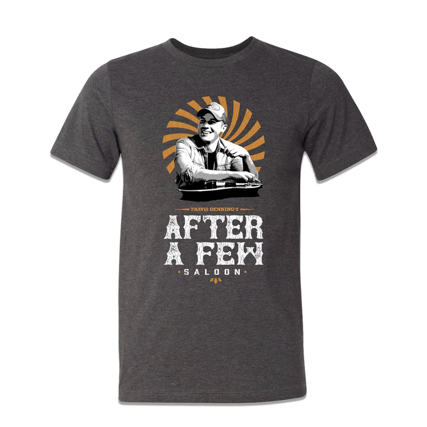 Travis Denning After A Few Graphic Grey T-Shirt