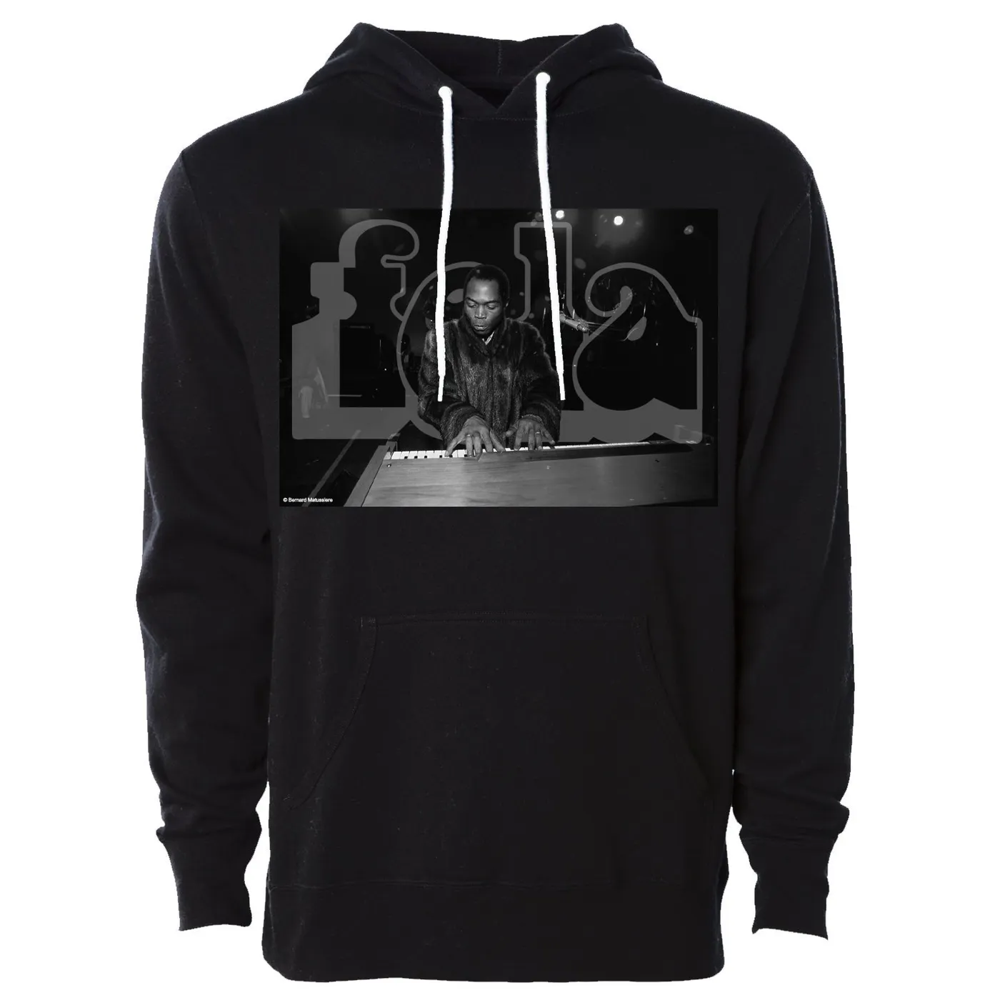 Fela Kuti Keys Photo Hooded Sweatshirt