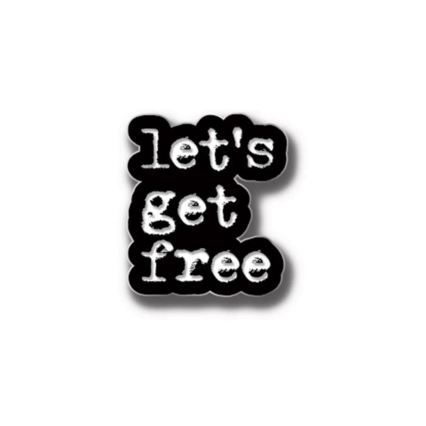 dead prez Let's Get Free Pin (SOLD OUT)