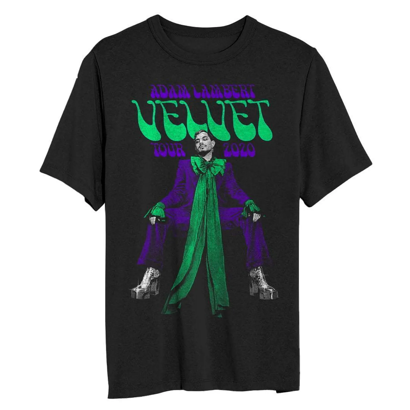 Adam Lambert VELVET Tour - Vintage Unisex Tee