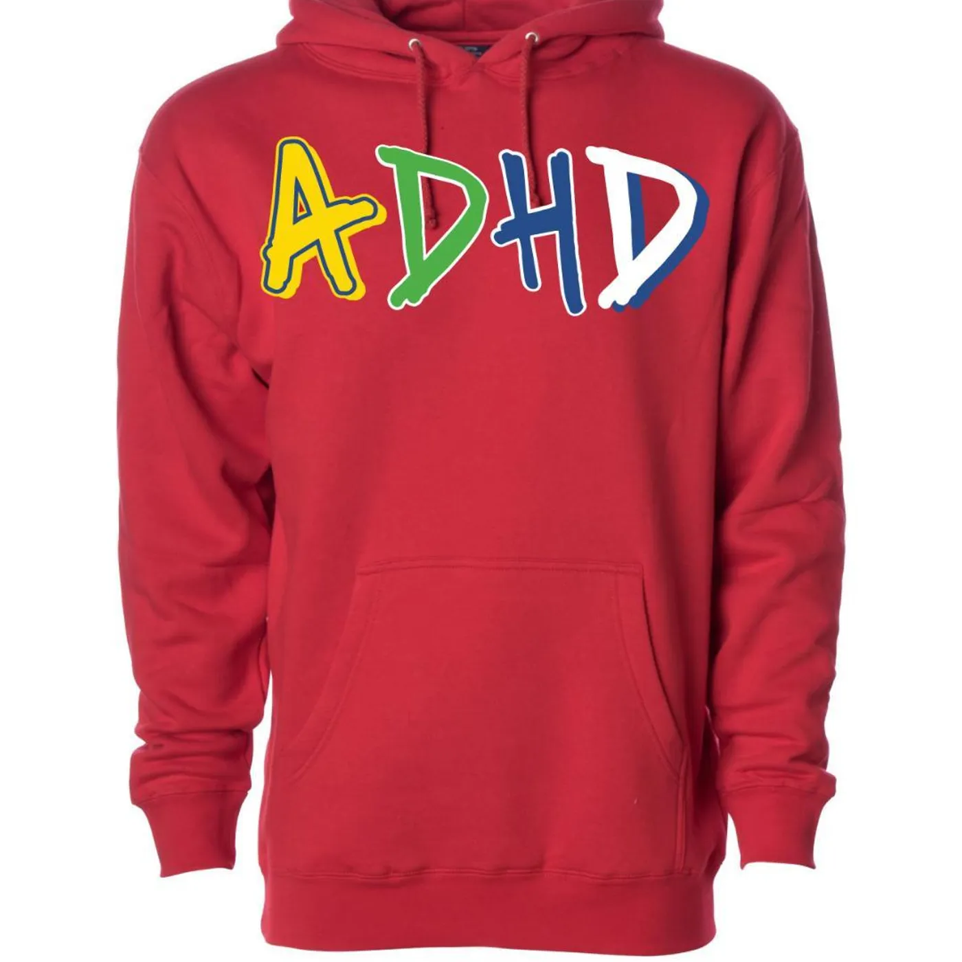 Joyner Lucas Red ADHD Hoodie + Instant ADHD Digital Download