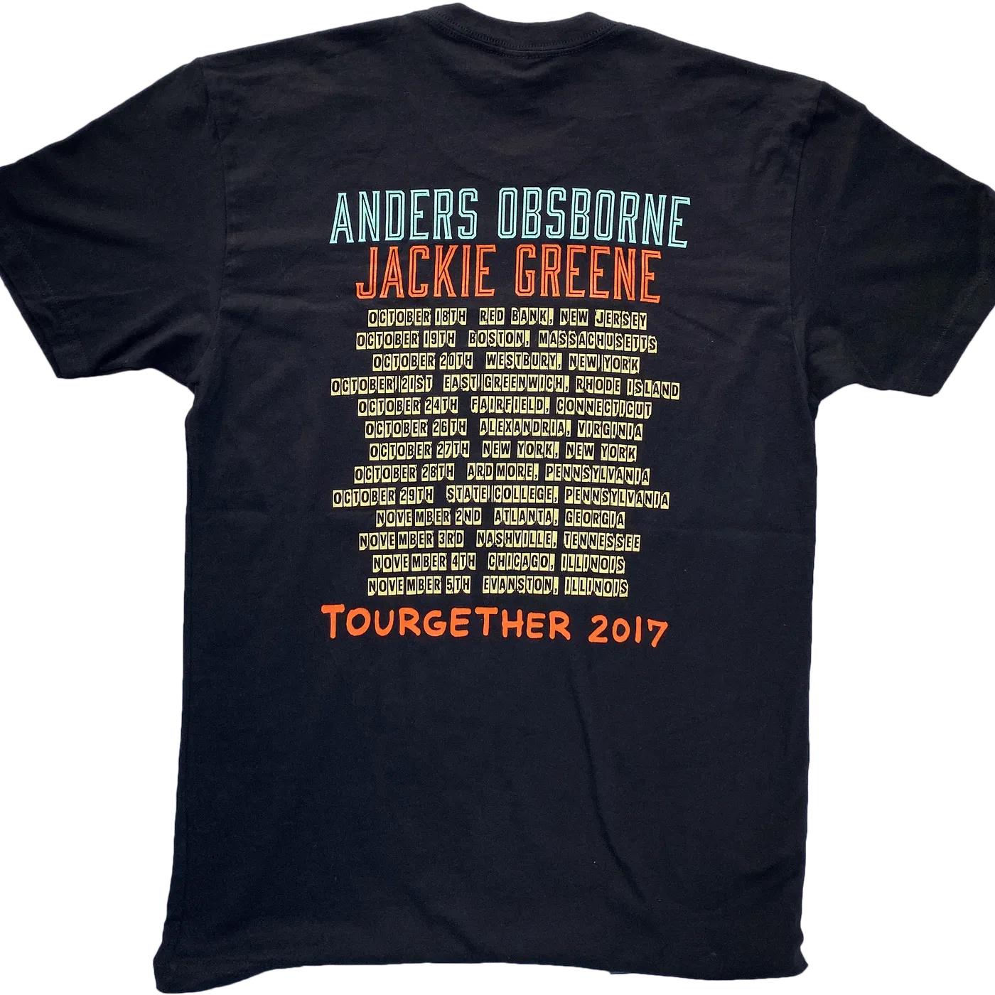 Anders Osborne Unisex Tourgether Tee