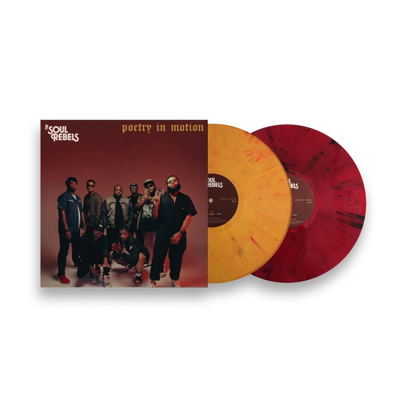 Soul Rebels LIMITED EDITION - 'Poetry In Motion' - Single Splatter Colored Vinyl