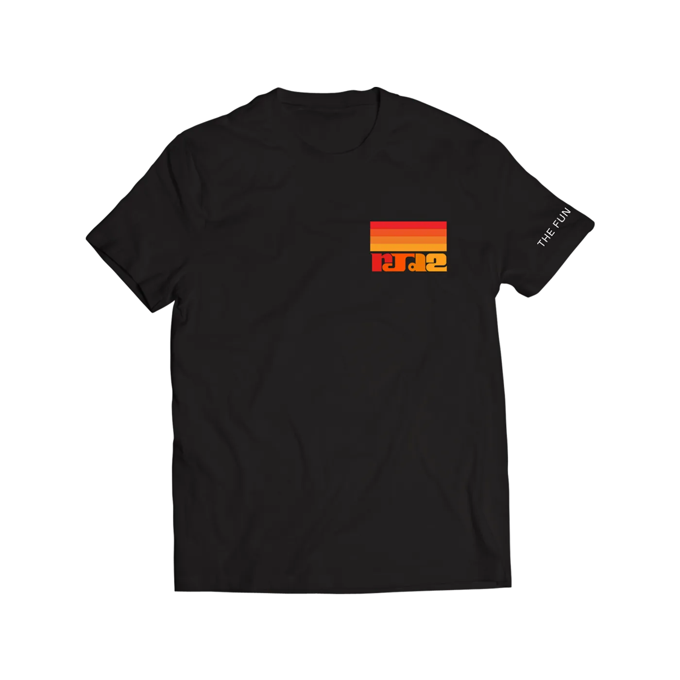 RJD2 The Fun Ones Striped Print T-Shirt