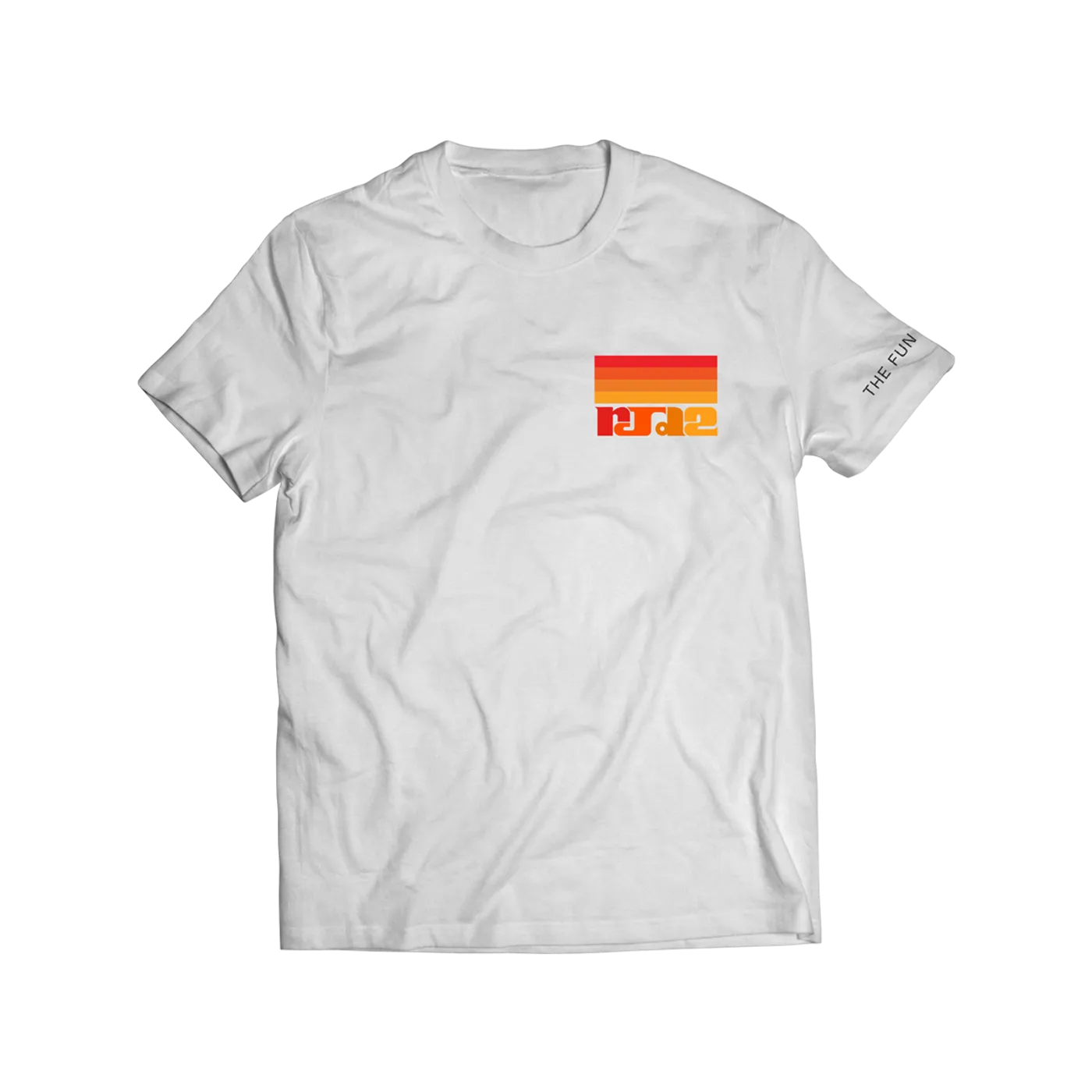 RJD2 The Fun Ones Striped Print T-Shirt