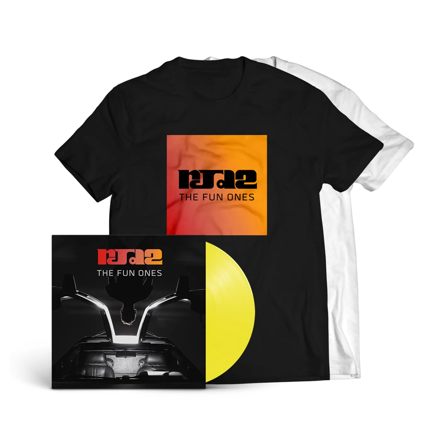 RJD2 The Fun Ones Square T-Shirt + Vinyl