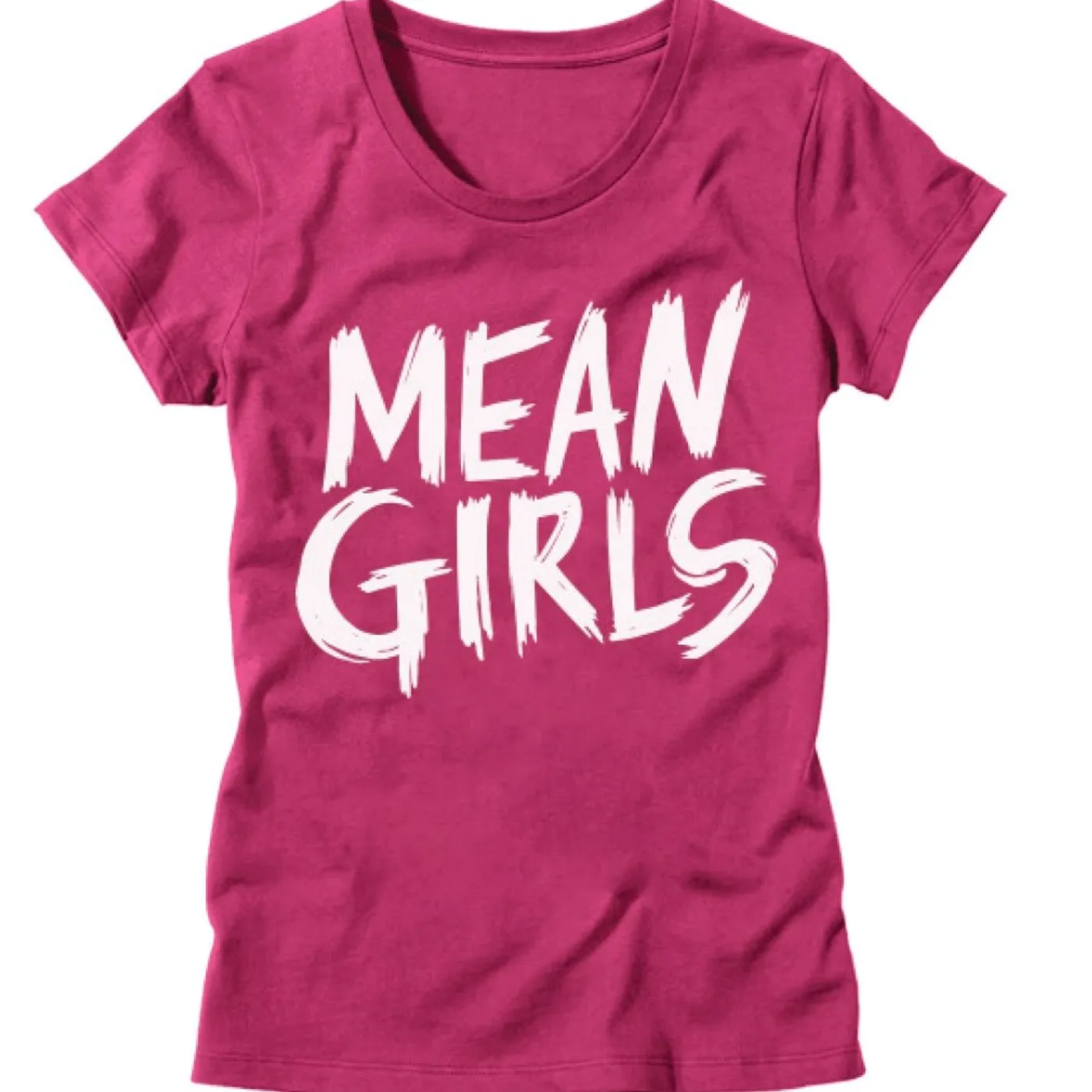 MEAN GIRLS Pink Fitted Tee