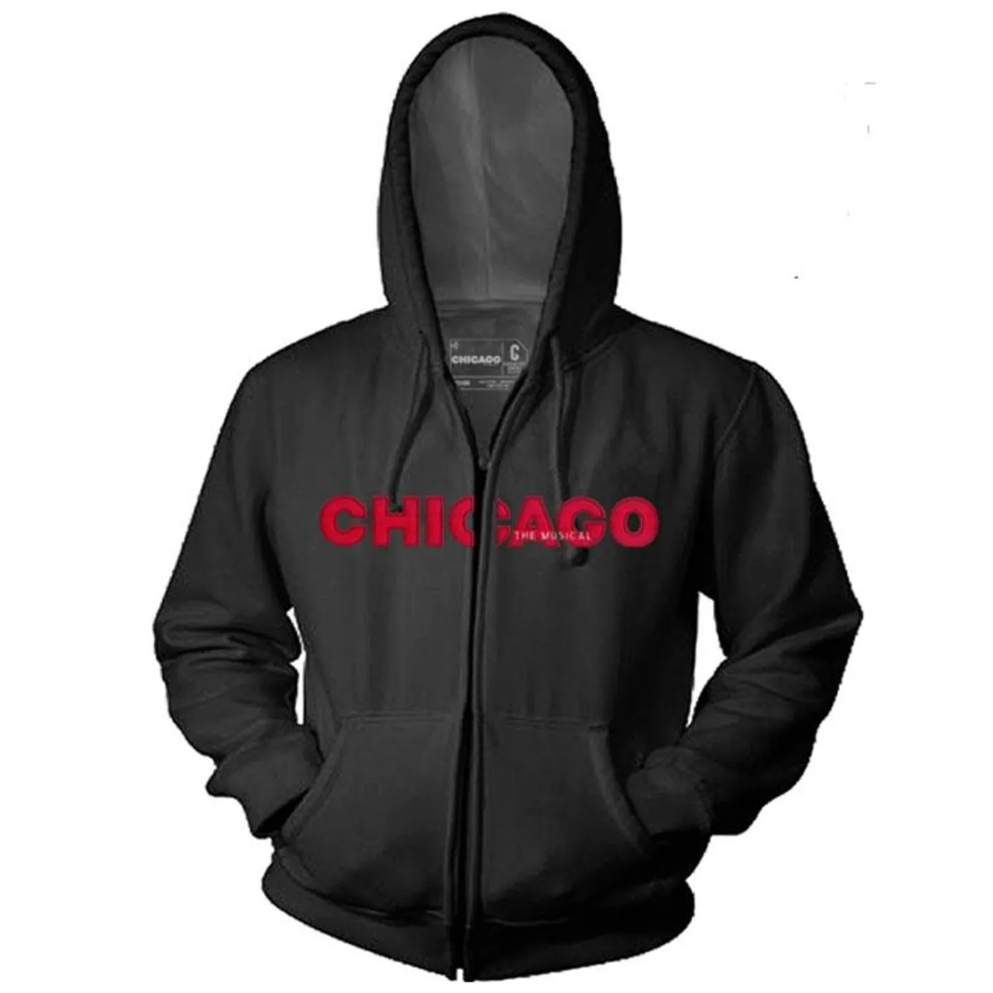 Chicago The Musical CHICAGO Vinyl Zip Hoodie