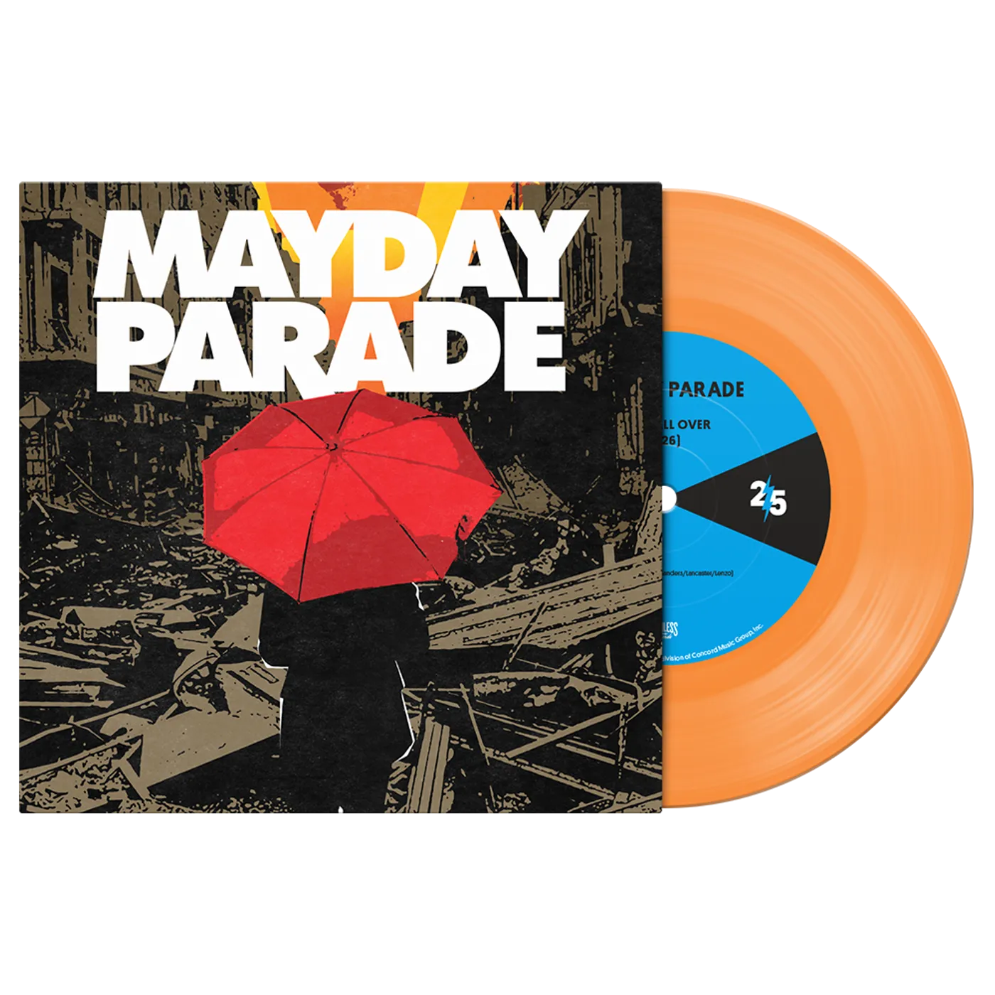 Mayday Parade JAMIE ALL OVER 7" VINYL