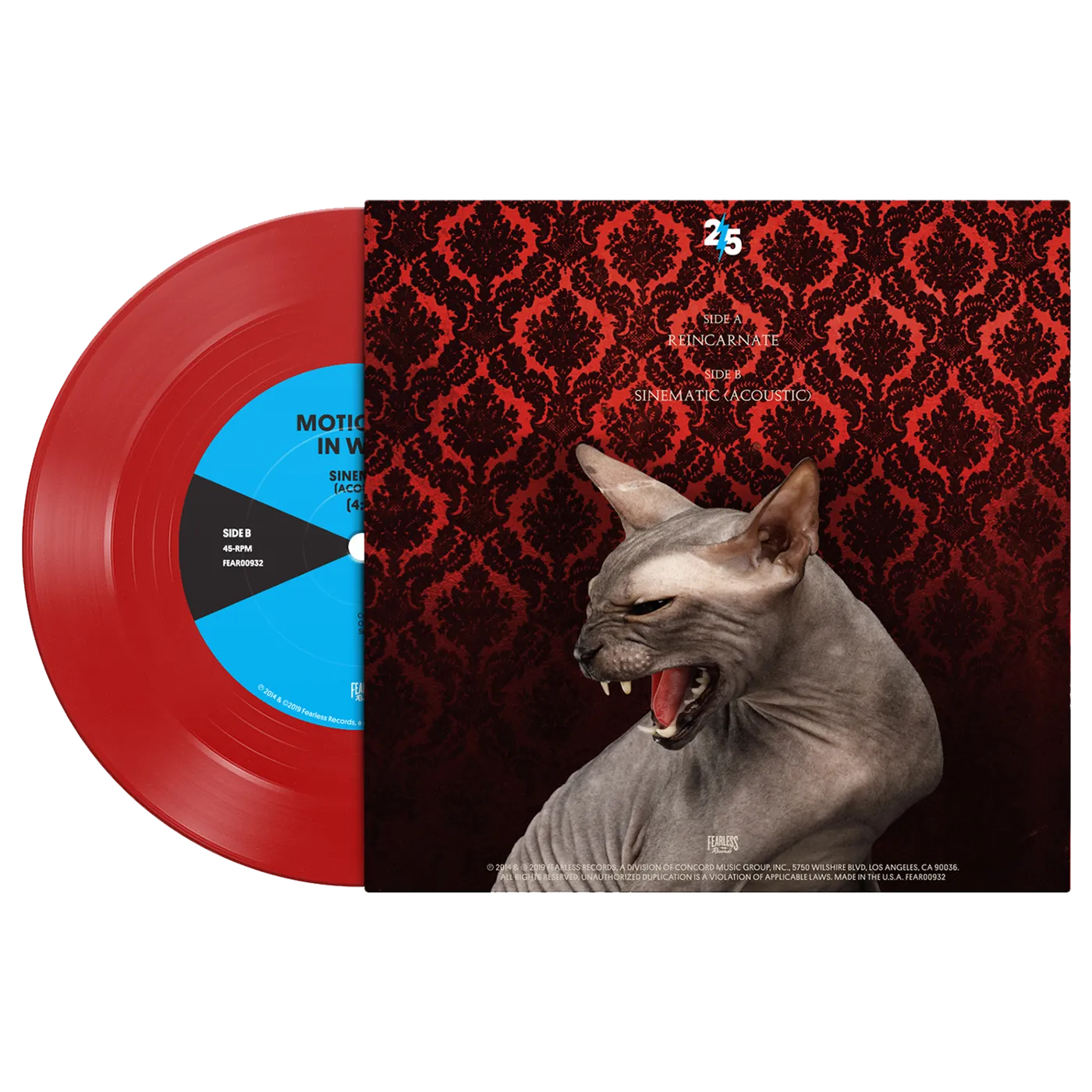 Motionless In White REINCARNATE 7" VINYL