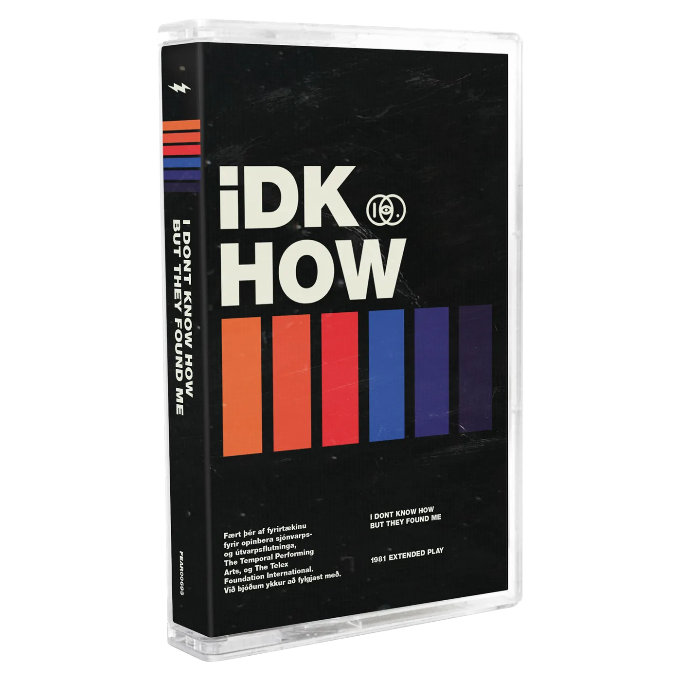 I DONT KNOW HOW BUT THEY FOUND ME 1981 Extended Play Cassette