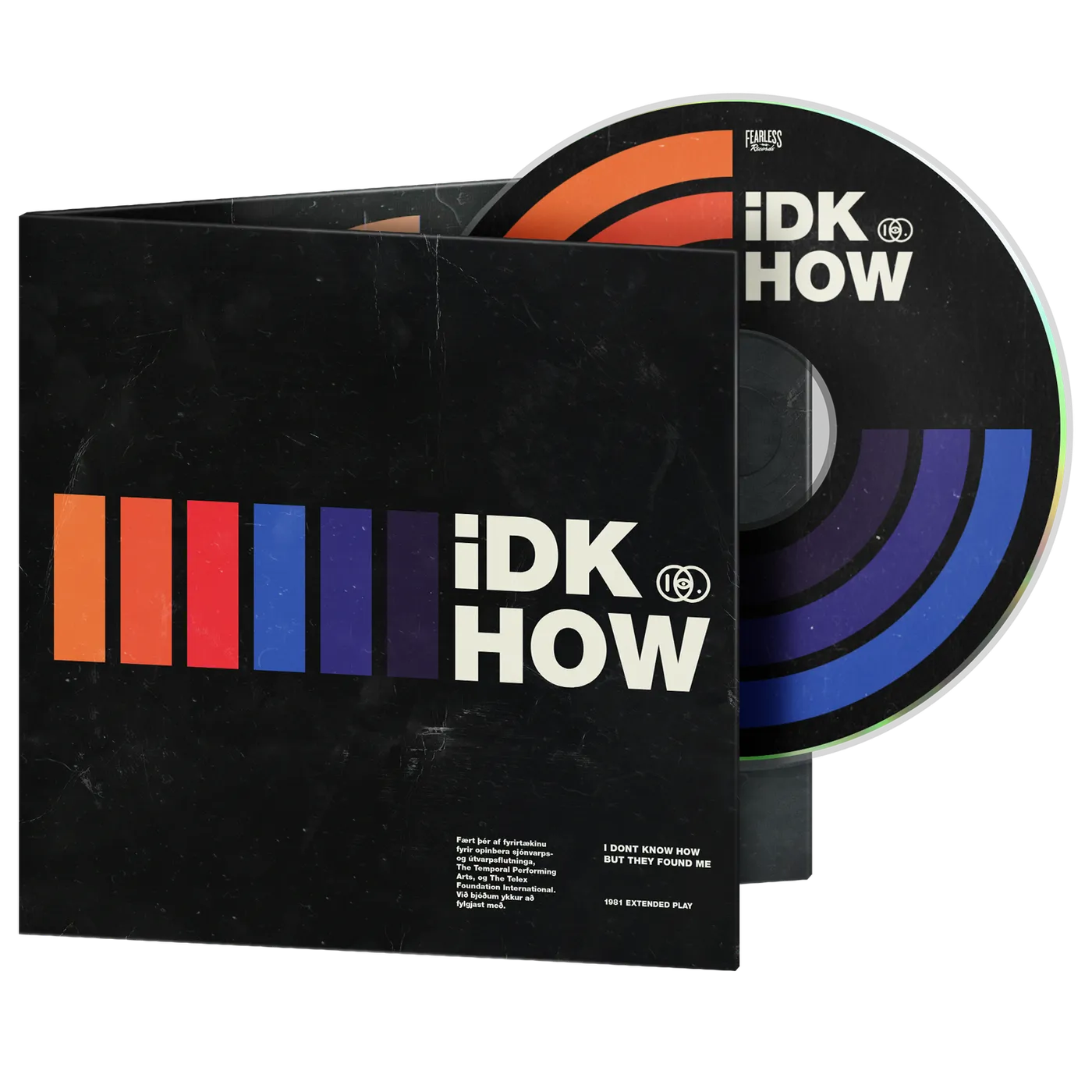 I DONT KNOW HOW BUT THEY FOUND ME 1981 Extended Play CD