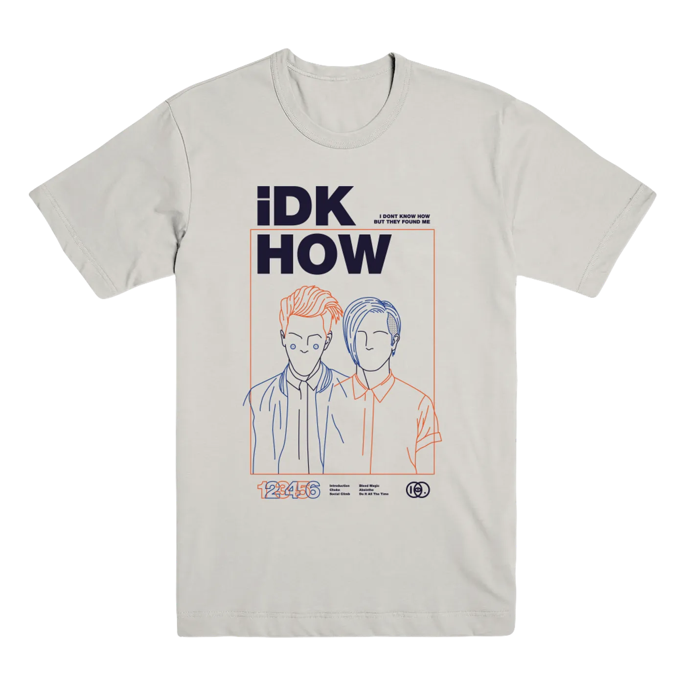 I DONT KNOW HOW BUT THEY FOUND ME OUTLINES TEE