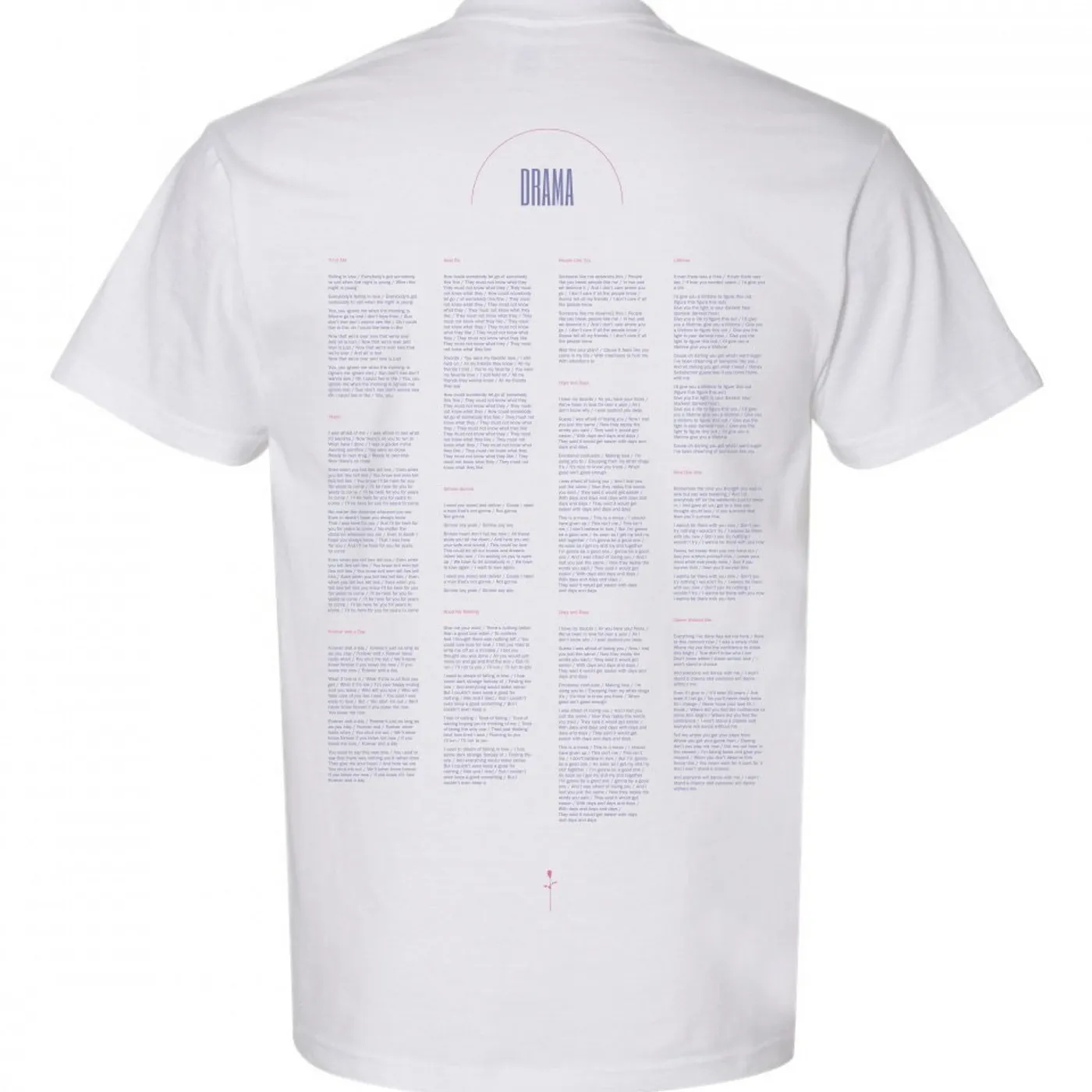 DRAMA Dance Without Me / Lyrics Tee