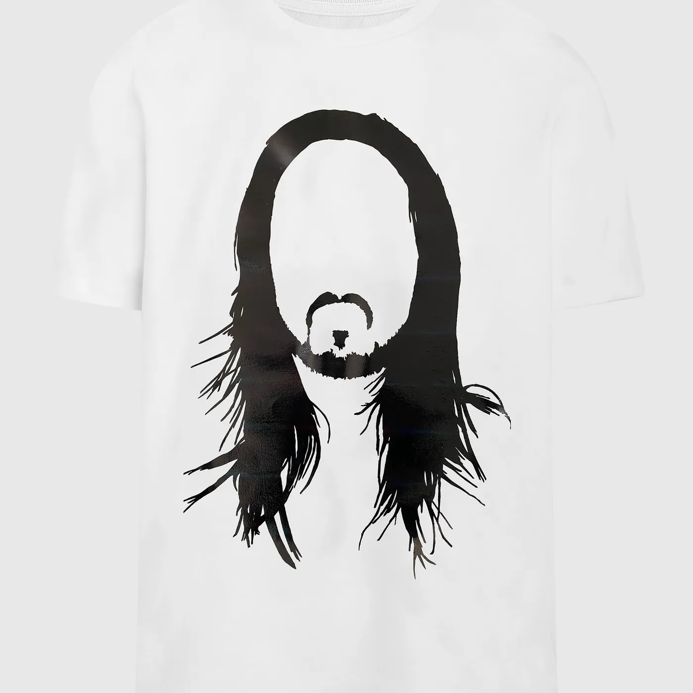 Neon Future IV - Steve Aoki Black Holographic Foil Tee
