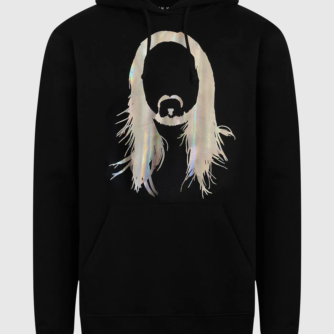 Neon Future IV - Steve Aoki Silver Holographic Foil Hoodie