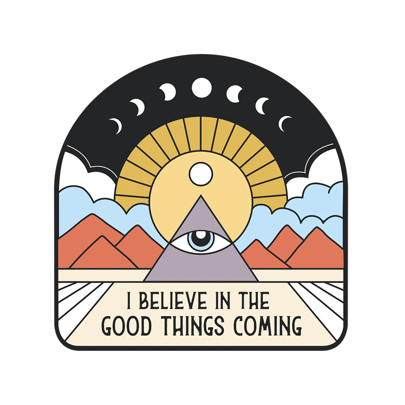 Nahko And Medicine For The People All Seeing Eye Sticker