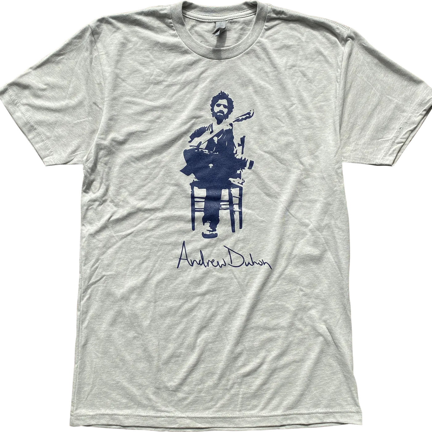 Andrew Duhon Unisex Silhouette Shirt - Silk Grey/Blue Shirt