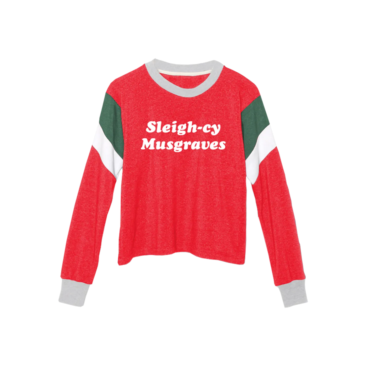 Kacey Musgraves Sleigh-cy Musgraves Cropped Sweatshirt