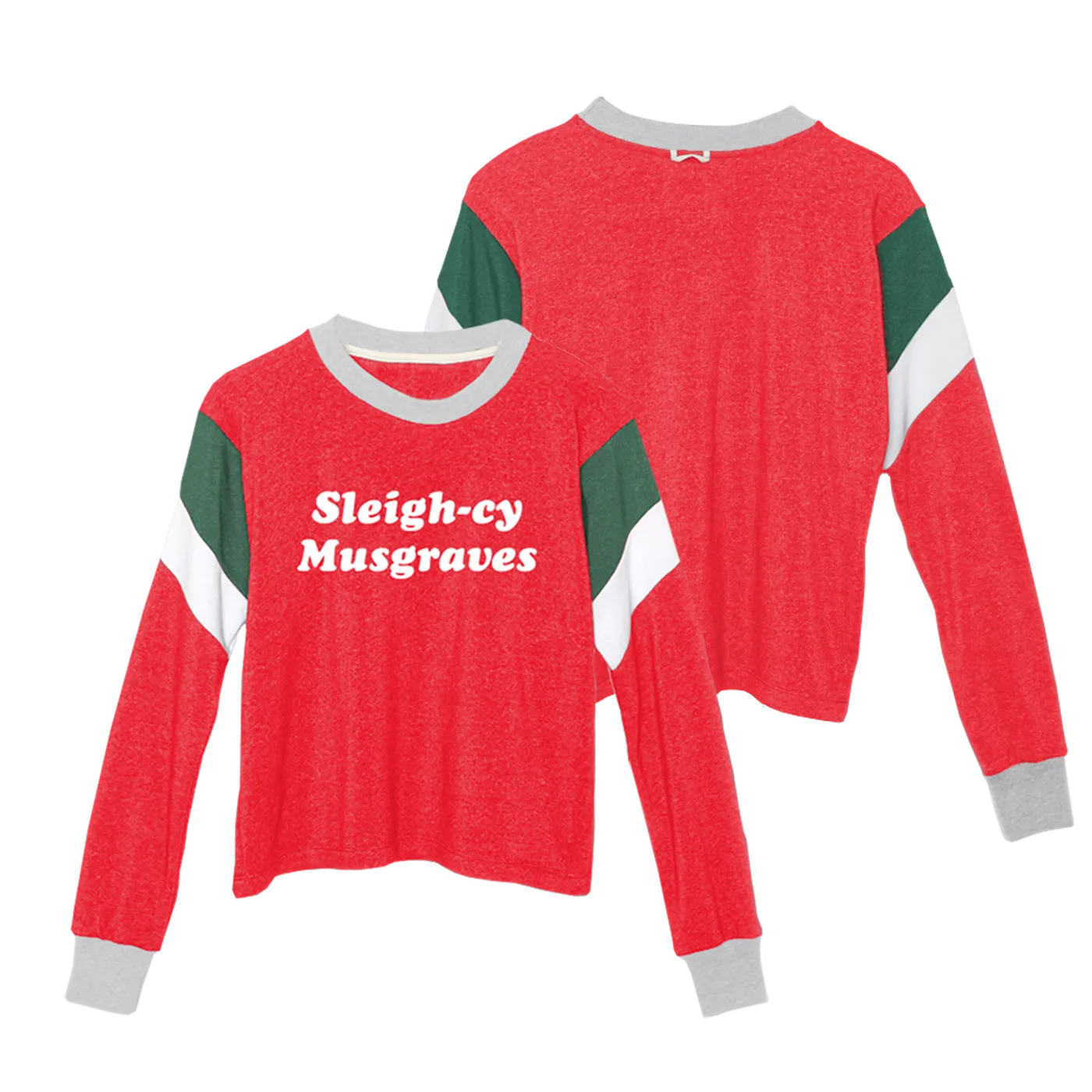 Kacey Musgraves Sleigh-cy Musgraves Cropped Sweatshirt